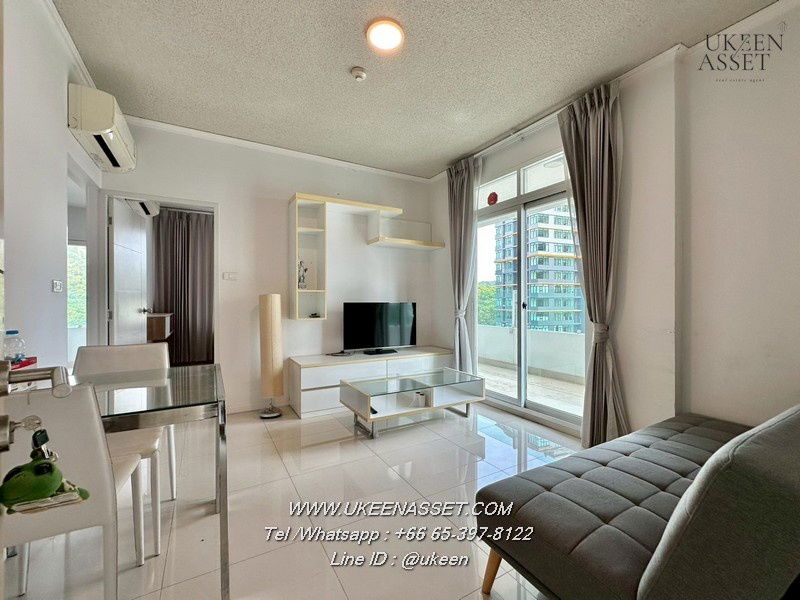 picture UK01-304 Condo for rent Sea Hill Condo (Sriracha) corner room 37 sq m. : Price 8,000 baht **Next to Sukhumvit Road** - 2/10