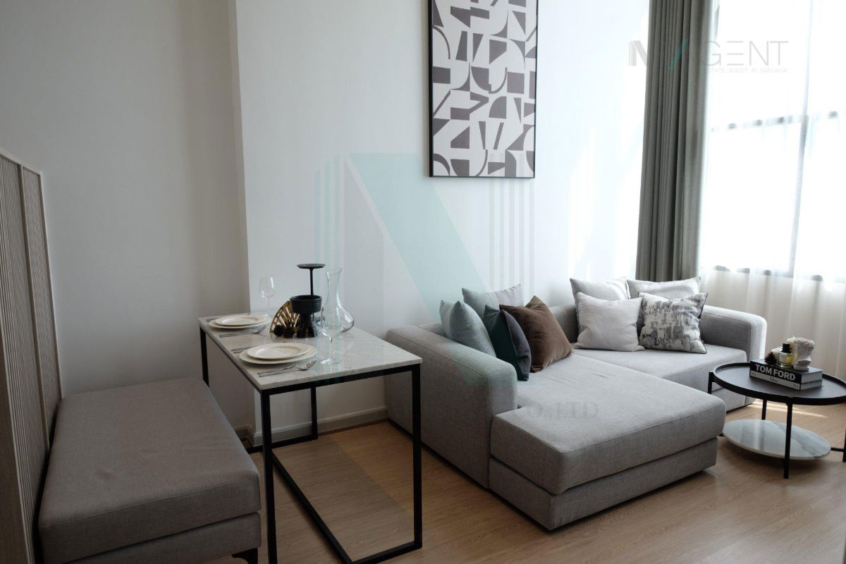 picture Condo for rent: Knightsbridge Prime Sathorn, Building 1, 24th floor, Duplex, 2 bedrooms, size 58 sq m, near Empire Tower - 3/10