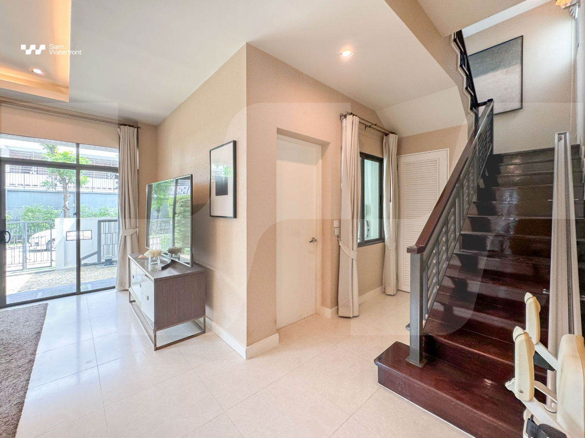 picture 🔥For sale🔥3-Story House at Narasiri Topiary Nawamin, 63.2 sq.wah, 4Bedrooms/5Bathrooms, Fully Furnished, Prime Location - 55/87