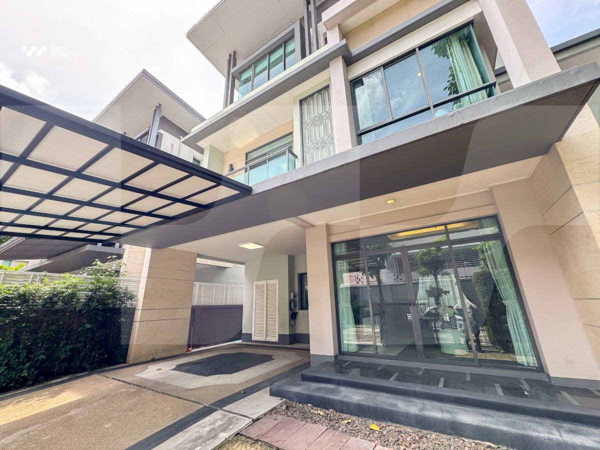 picture 🔥For sale🔥3-Story House at Narasiri Topiary Nawamin, 63.2 sq.wah, 4Bedrooms/5Bathrooms, Fully Furnished, Prime Location - 65/87