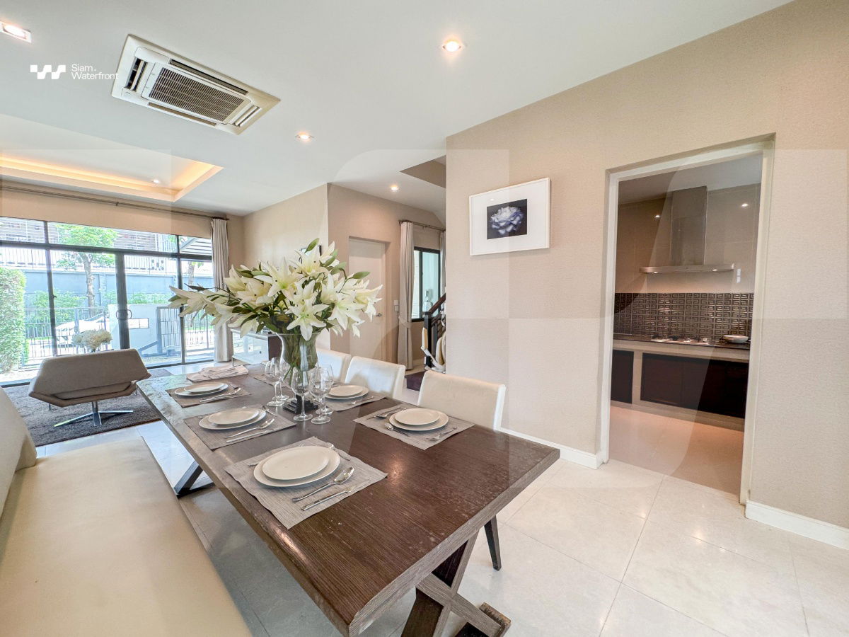 picture 🔥For sale🔥3-Story House at Narasiri Topiary Nawamin, 63.2 sq.wah, 4Bedrooms/5Bathrooms, Fully Furnished, Prime Location - 60/87