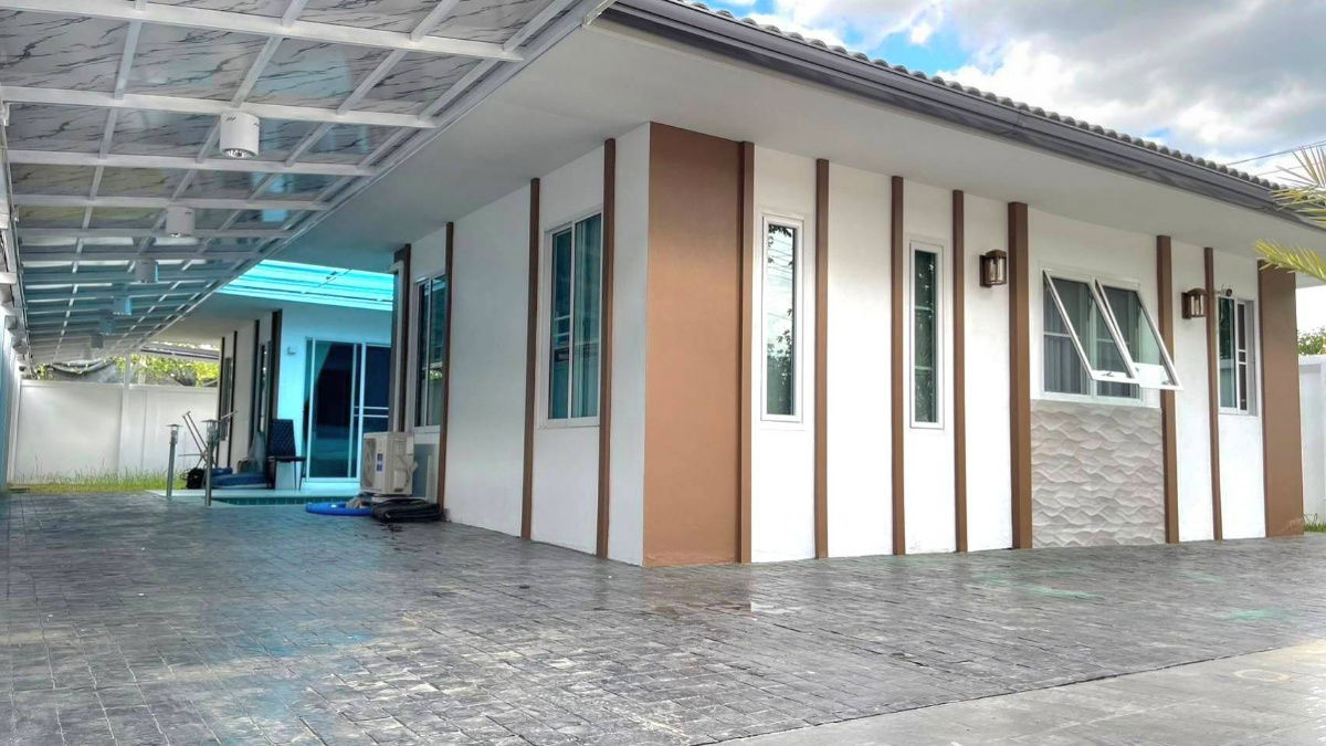 picture Pool villa house for sale in moobaan wangtan price 4.29 mb. - 8/12