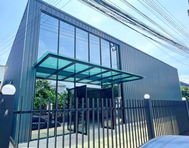 picture BTS Udomsuk 1.2km. Opposite BITEC Bangna 5500m. Warehouse with 2-story office for rent 392 sq.m - 7/8