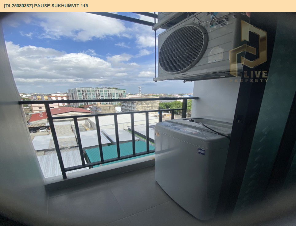 รูป DL25080367 ให้เช่าคอนโด พอส สุขุมวิท 115 (Pause Sukhumvit 115) ใกล้ BTS ปู่เจ้า พร้อมเข้าอยู่ โทรด่วน 0638692663 LineID @655ebbvc - รูปที่ 13/13