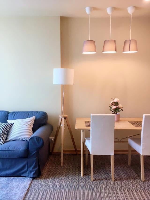 picture For rent !! Noble Recole Sukhumvit19  | 30K. Per month  |  34.89 sq.m.  1Bed 1Bath  6th Floor - 12/18