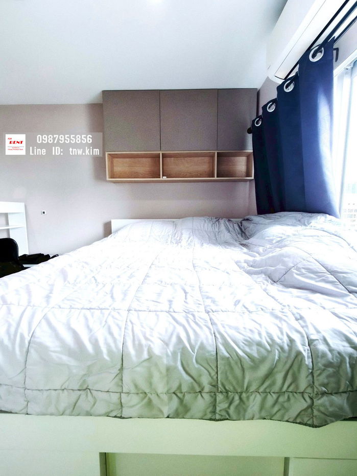 picture (C157) Plum Condo Ramkamhaeng Station for rent, 16th floor, 26 sq m, beautiful room, swimming pool view, near the Airport Link. - 2/11