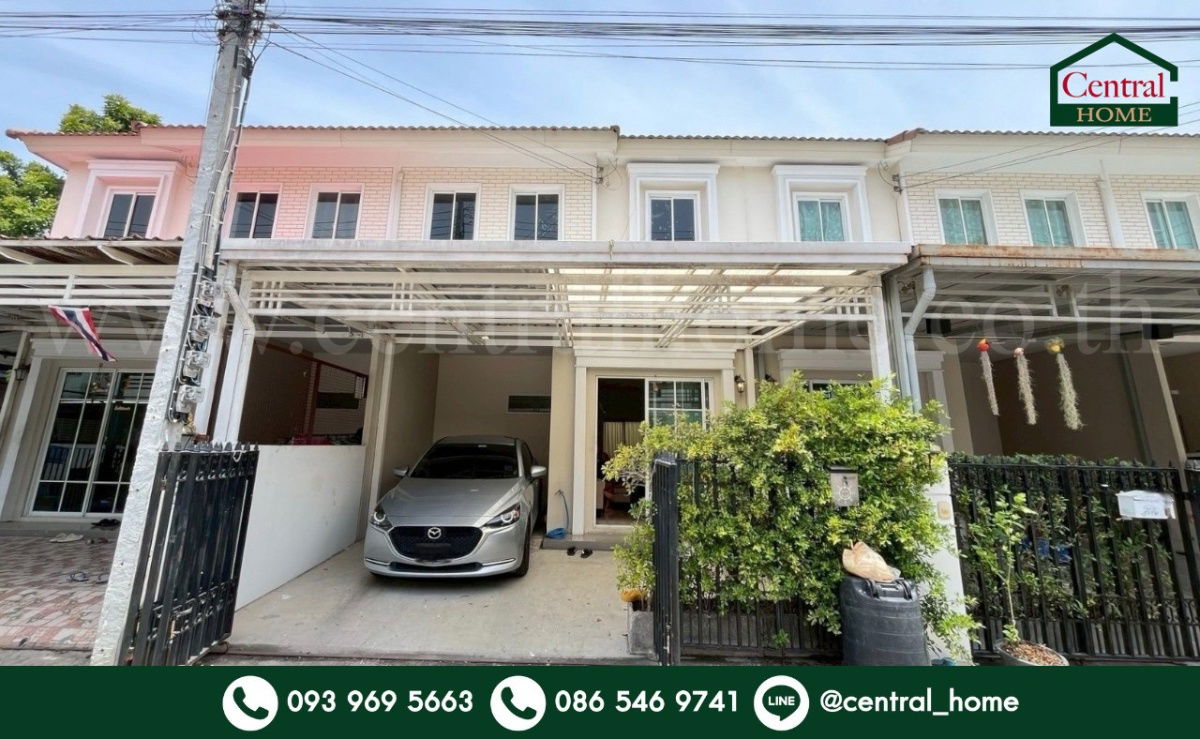 รูป ทาวน์เฮ้าส์ พฤกษาวิลล์ 104 เพชรเกษม 81 - พุทธสาคร บ้านสวย ราคาถูก - รูปที่ 1/14