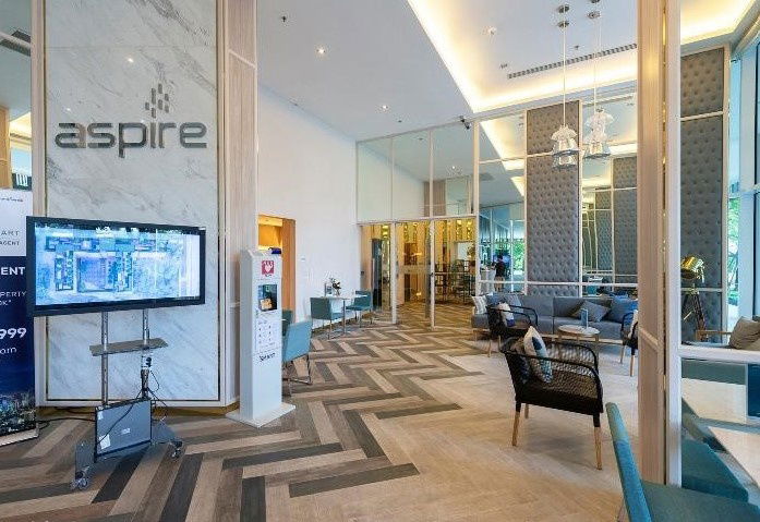 รูป SF123 ขาย Aspire เอราวัณ ทาวเวอร์บี ติด BTS เอราวัณ ➡️ห้องสวย ➡️วิวโล่ง - รูปที่ 15/19