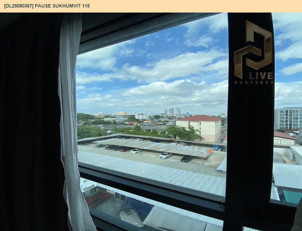 รูป DL25080367 ให้เช่าคอนโด พอส สุขุมวิท 115 (Pause Sukhumvit 115) ใกล้ BTS ปู่เจ้า พร้อมเข้าอยู่ โทรด่วน 0638692663 LineID @655ebbvc - รูปที่ 9/13