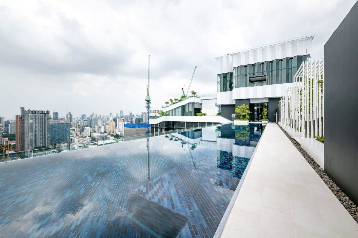 รูป CD032 ให้เช่า Life Asok-Rama 9 – Studio ชั้นสูง วิวสวย ใกล้ MRT พระราม 9 - รูปที่ 10/12