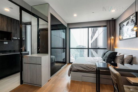 🔺 For Sell Condo ASHTON CHULA-SILOM Building 1, Floor 45,Studio, Room size 26 sqm