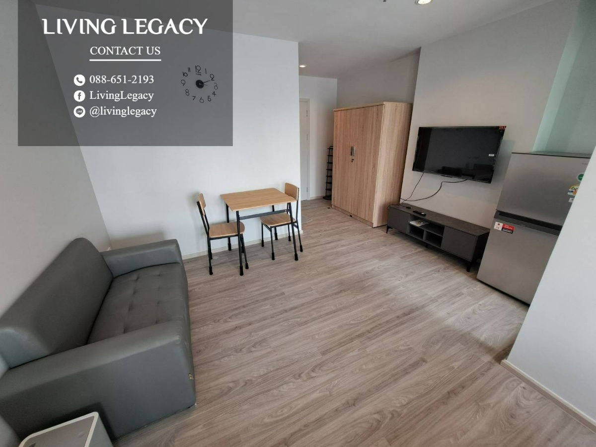 picture T0RJ2O Condo For Rent Regent Home Bangna 28 Sq.M. Floor 7 Building A line id : @livinglegacy - 3/7