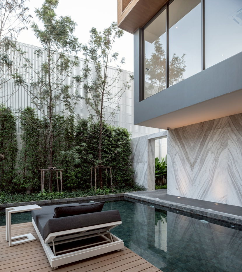 รูป บ้านเดี่ยว เกษตรนวมินทร์ พื้นที่ดิน 105.8 ตรว. พื้นที่ใช้สอย 1,000 ตรม. ระดับ SUPER LUXURY CLASS เริ่มต้น 99 ลบ. - รูปที่ 3/16