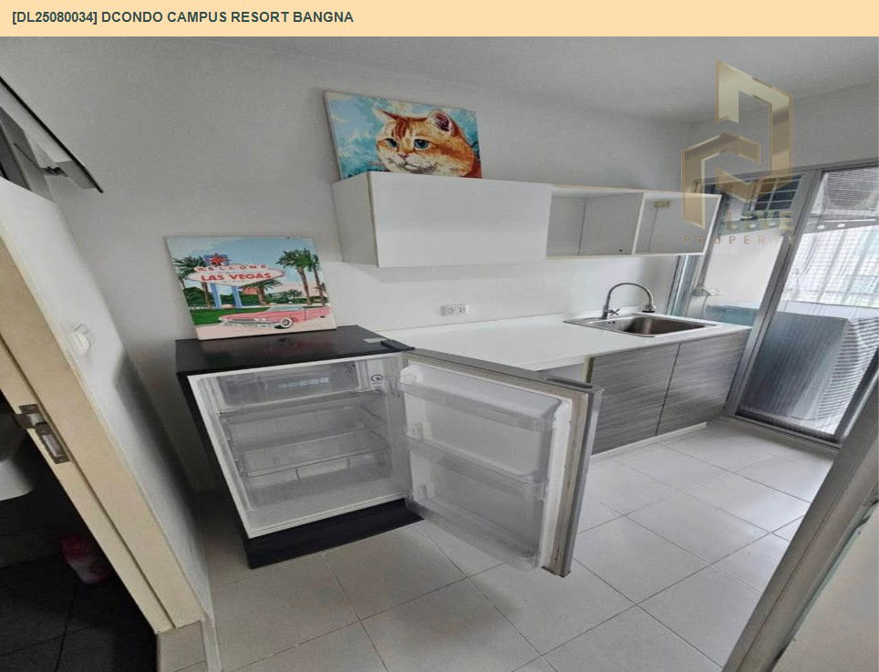 picture DL25080034 Condo for rent, dcondo Campus Resort Bangna near -, ready to move in, call urgently 0656133286 LineID @534wlwof - 5/7