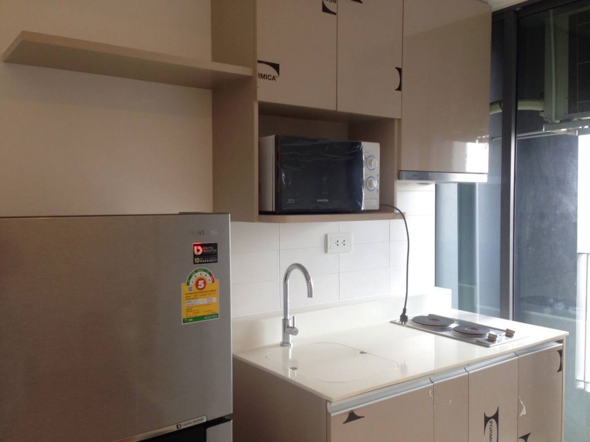 picture Ideo Q Chula Samyan【𝐑𝐄𝐍𝐓】🔥Modern, clean, earthy tones, fully furnished with built-in storage🔥  Contact Line ID: @hacondo - 5/5