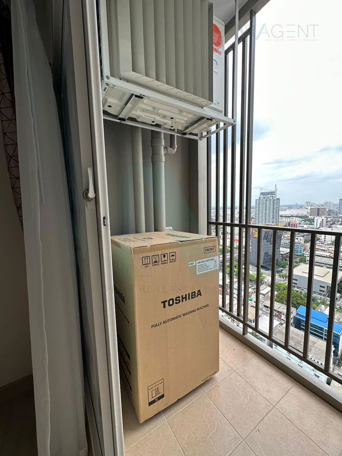 picture For Rent Condo SUPALAI VERANDA RAMKHAMHAENG Building A, Floor 25,Studio, Room size 29.00 sqm - 7/8