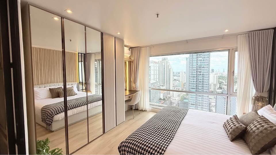picture WS2166 [Rent] Sukhumvit Suite - City view room 💰 Rent 30,000 baht/month 🚶‍♂️ BTS Nana - 4/18