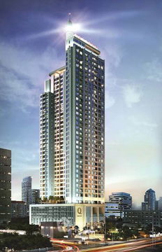 คอนโด 1-ห้องนอน ที่ คิว อโศก ใกล้ MRT เพชรบุรี (ID 1268925)