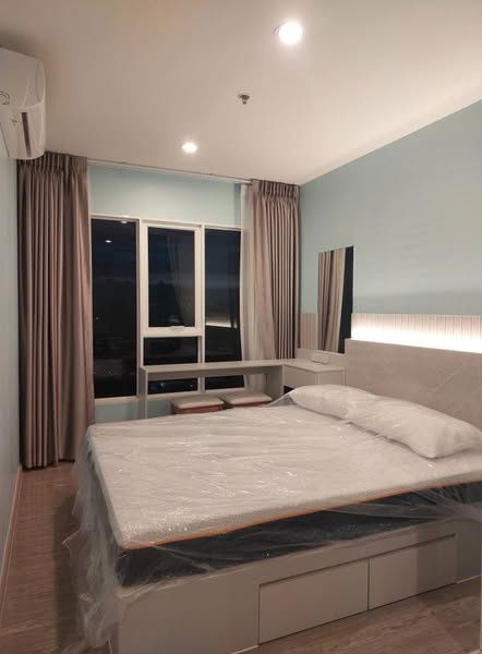 picture 🥳[Rent-RAR2508-2110] Regent Home Bangna. Tower B, Fl.12A*Washing machine *Near BTS Bangna💚Line id: @thefirstagent** - 3/8