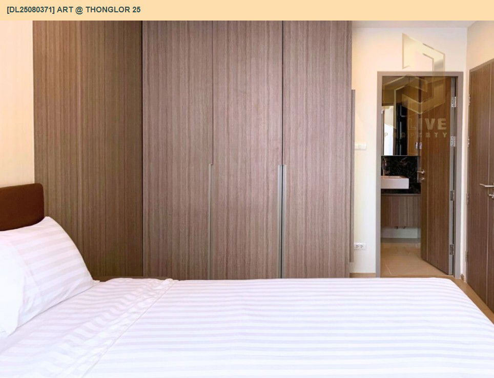 picture DL25080371 Condo for rent, Art @ Thonglor 25 near BTS Thong Lo, ready to move in, call urgently 0656133286 LineID @655ebbvc - 8/8