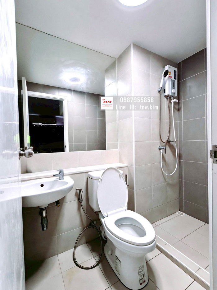 picture (C157) Plum Condo Ramkamhaeng Station for rent, 16th floor, 26 sq m, beautiful room, swimming pool view, near the Airport Link. - 8/11