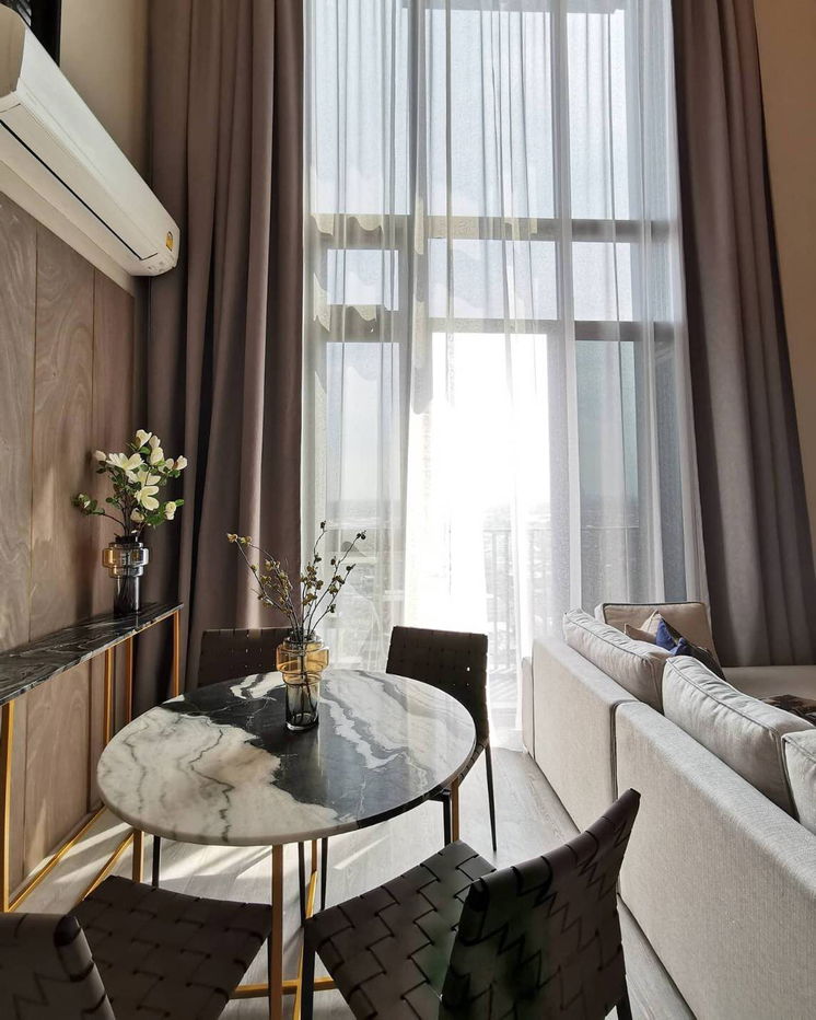 picture ✅⭐️ Condo for rent, The Line, Sukhumvit 101, beautiful room near the BTS Punnawithi and BTS Udomsuk - 2/10