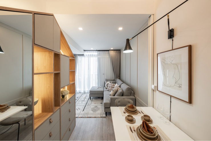 รูป The line sukhumvit  101 duplex room type 35,000.-/ เดือน พร้อมอยู่  - รูปที่ 2/10