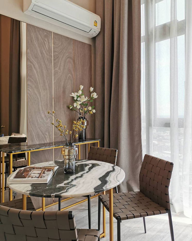 picture ✅⭐️ Condo for rent, The Line, Sukhumvit 101, beautiful room near the BTS Punnawithi and BTS Udomsuk - 7/10