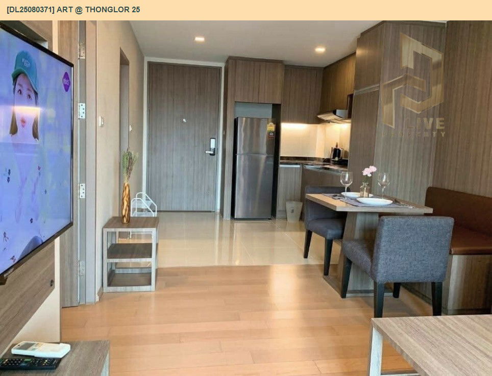 picture DL25080371 Condo for rent, Art @ Thonglor 25 near BTS Thong Lo, ready to move in, call urgently 0656133286 LineID @655ebbvc - 4/8