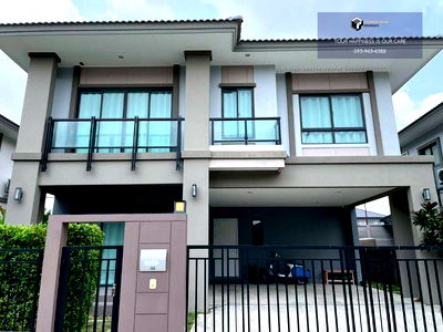 บ้านเดี่ยวให้เช่า : Passorn Bangna-Wongwaen | บ้านพร้อมอยู่ ทำเลศักยภาพ ตกแต่งสวยมินิมอล #2025081111337