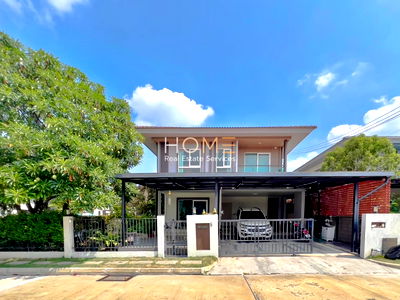 บ้านเดี่ยว เมืองปทุมธานี ปทุมธานี : ขายบ้านโครงการสราญสิริ ติวานนท์-แจ้งวัฒนะ 🌟 บ้านเดี่ยว 65 ตรว. พื้นที่ใช้สอย 160 ตรม. 3 ห้องนอน 3 ห้องน้ำ 2 ที่จอดรถ (แถมฟรีแอร์ 4ตัว) โฉนดพร้อมโอน