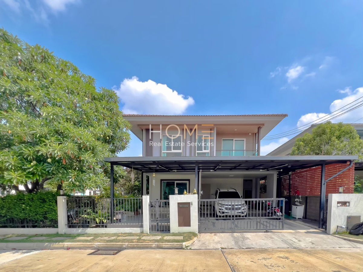 รูป ขายบ้านโครงการสราญสิริ ติวานนท์-แจ้งวัฒนะ 🌟 บ้านเดี่ยว 65 ตรว. พื้นที่ใช้สอย 160 ตรม. 3 ห้องนอน 3 ห้องน้ำ 2 ที่จอดรถ (แถมฟรีแอร์ 4ตัว) โฉนดพร้อมโอน - รูปที่ 1/23
