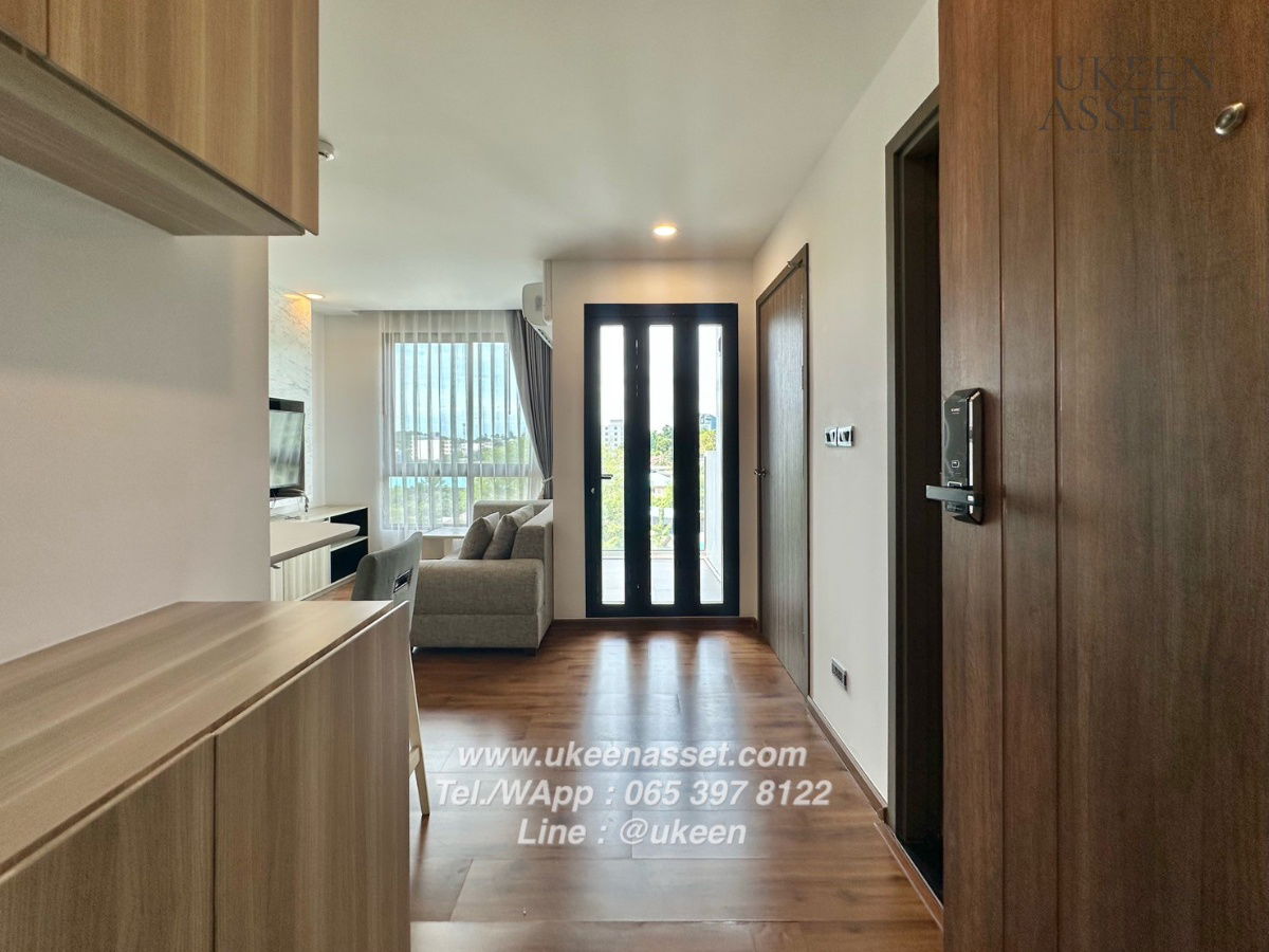 รูป UK01-330 ให้เช่า Stasia Residences Sriracha 1 ห้องนอน 35 ตร.ม. ราคา 7,500 บาท/เดือน ห้องสวยวิวสรระ วิวเขา - รูปที่ 14/14