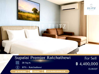 ขายคอนโด : ✨ ใช้ชีวิตเหนือระดับ ในทำเลราชเทวี ใกล้สยามเพียงก้าวเดียว ✔