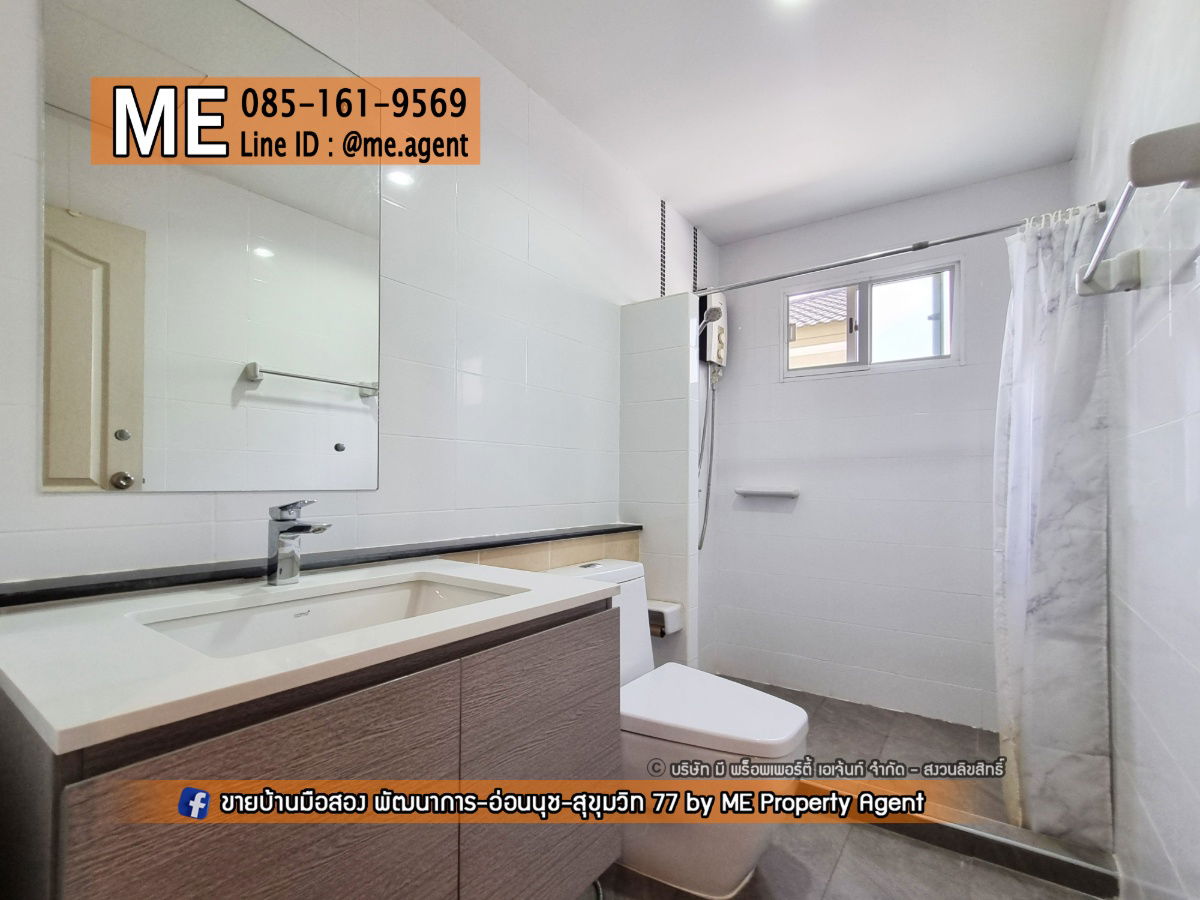 picture For Rent Single house Passorn Prestige Pattanakarn 38, 3BR, easy access to Thonglor-Sukhumvit-Rama 9-Srinakarin-On Nut, call 085-1619569 (RBJ20-47) - 24/31