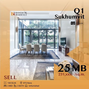🔆Available Unit ,Q1 Sukhumvit , Ultra Luxury ทำเลดี ใกล้รถไฟฟ้า BTSนานา