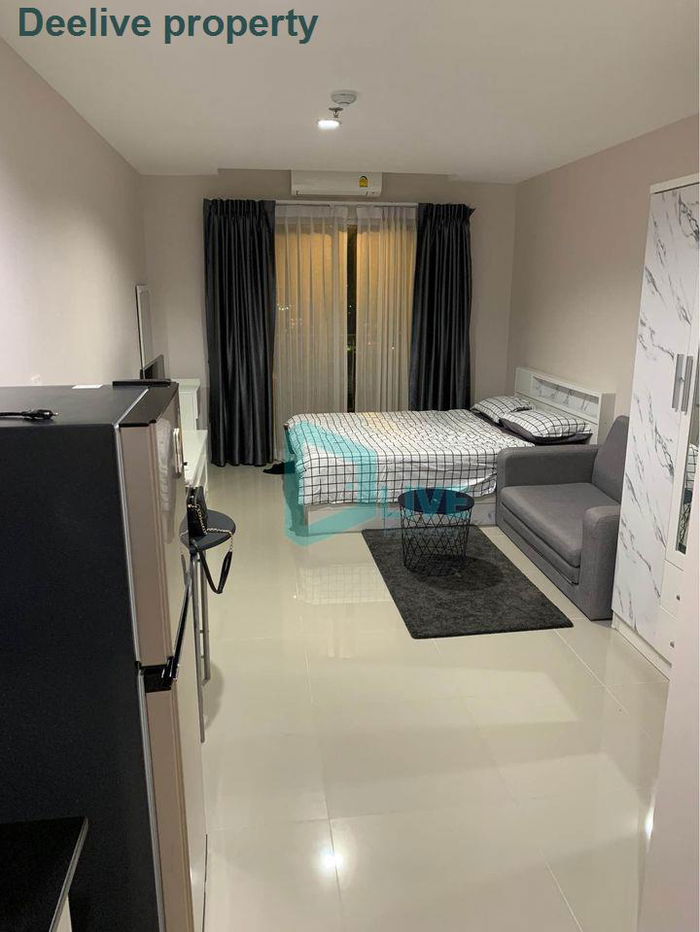picture DL100292 Condo for rent, Asakan Place Srinakarindra near Airport Rail Link Hua Mak, ready to move in, call urgently 0656133286 LineID @534wlwof - 2/7