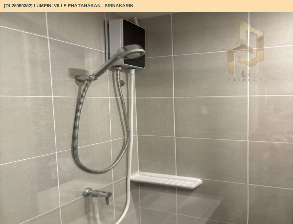 picture DL25080352 Condo for rent, Lumpini Ville Phatanakan - Srinakarin near -, ready to move in, call urgently 0656133286 LineID @655ebbvc - 7/13