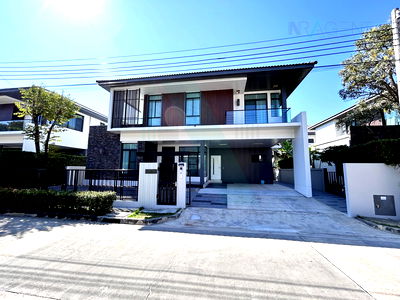 บ้านเดี่ยวให้เช่า : 📌 ให้เช่าบ้านเดี่ยว 2 ชั้น มัณฑนา อ่อนนุช - วงแหวน 4 4 ห้องนอน 3 ห้องน้ำ