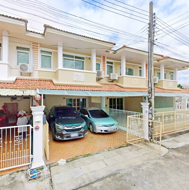 รูป MRTรามอินทรา กม.4 31 700 ม.ให้เช่าทาวน์เฮาส์ 2 ชั้น ใหญ่มาก ขาย- 3นอน 24ตร.วา. ฟู้ดแลนด์ รามอินทรา600ม. - รูปที่ 1/8