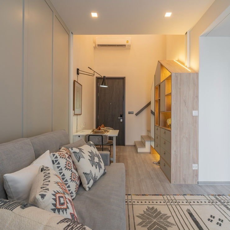 รูป The line sukhumvit  101 duplex room type 35,000.-/ เดือน พร้อมอยู่  - รูปที่ 1/10