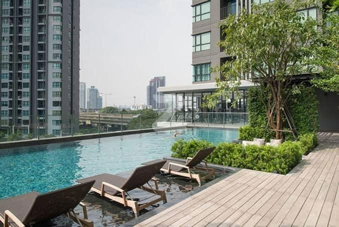 รูป 🟢ห้องสวย!! พร้อมเข้าอยู่!! 🟢The Base Park East Sukhumvit 77 ใกล้ BTS อ่อนนุช สอบถาม📱ADD LINE @572aurac แอดมินตอบไว✨ - รูปที่ 4/5