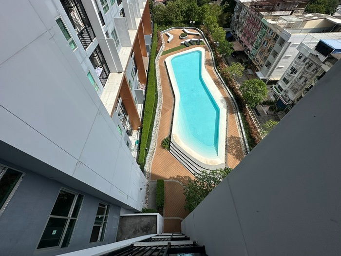 picture 🎨  for sale!! Studio room, size 23 sq m, 9th floor, only 2.15 million baht!! // Condo Chewathai Phetkasem 27, near MRT/BTS Bang Wa - 14/15