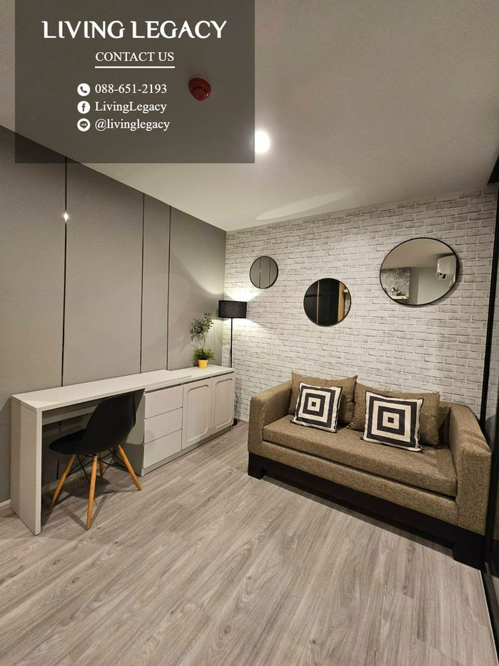 picture T0S23P Condo For Rent Regent Home Bangna 28 Sq.M. Floor 17 Building A line id : @livinglegacy - 3/11