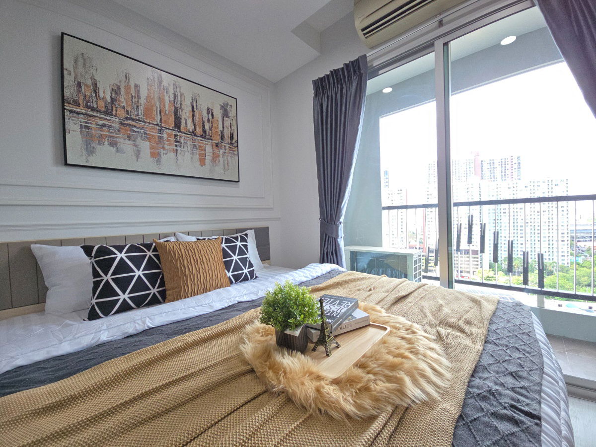 picture SF106 For sale, Asakan Place Srinakarin, beautiful and ready to move in, no collision in front of the door, just 5 minutes walk to the BTS - 5/17