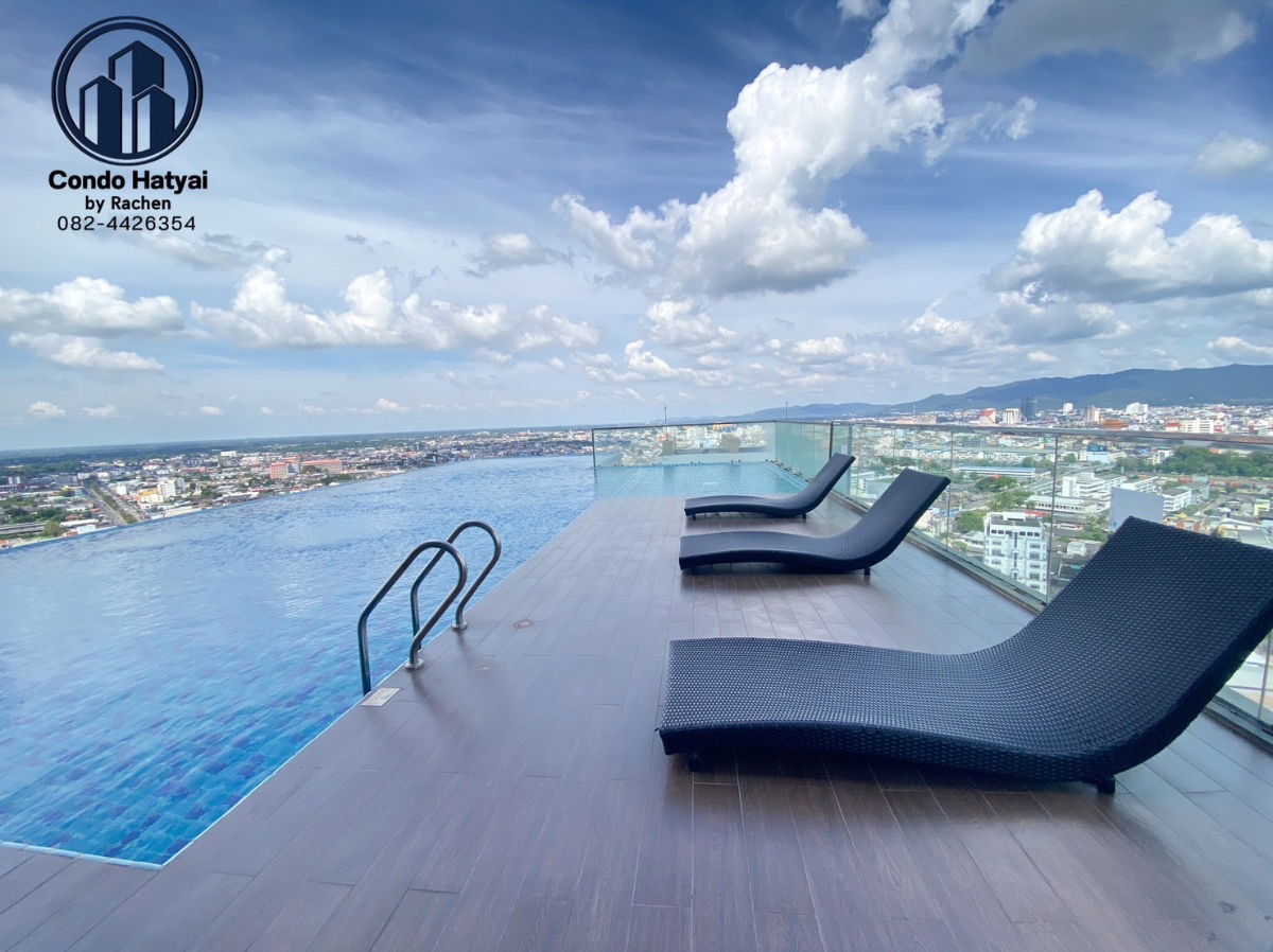 รูป ให้เช่า พลัสคอนโด หาดใหญ่ 2 เขต 8 ห้อง duplex 2 ชั้น ขนาด 1 ห้องนอน พร้อมอยู่  เช่า 18,000 บาท/เดือน - รูปที่ 18/24