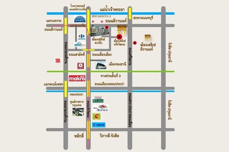 รูป ให้เช่าคอนโดฌ็องเซลิเซ่ อเวนิว (ไกล้ๆโรบินสันศรีสมาน) - รูปที่ 12/13