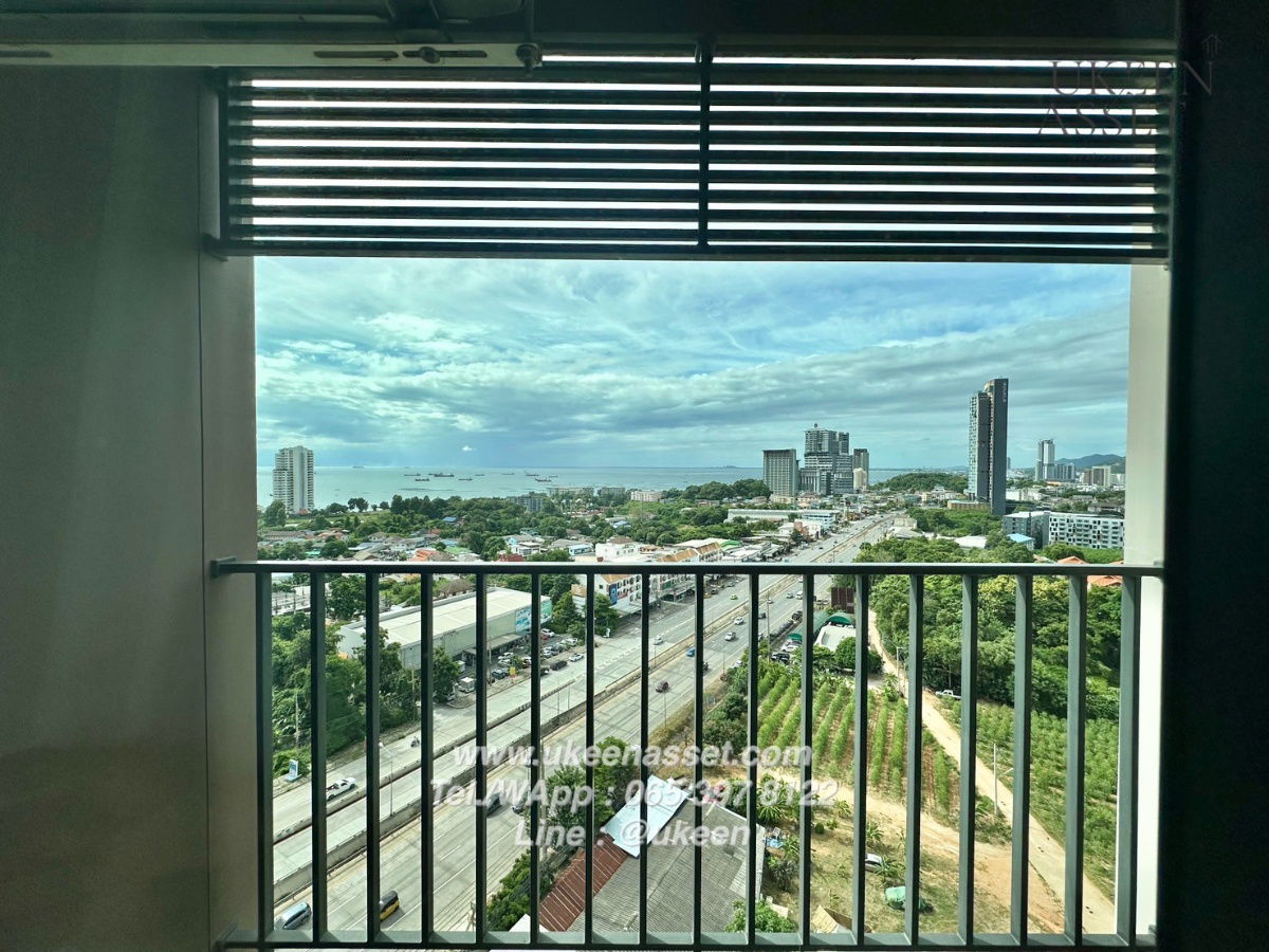 picture UK01-334 Condo for rent: KnightsBridge The Ocean Sriracha, luxury beachfront condo in Sriracha, 2 bedrooms, 57 sq m, 20,000 baht/month - 4/21