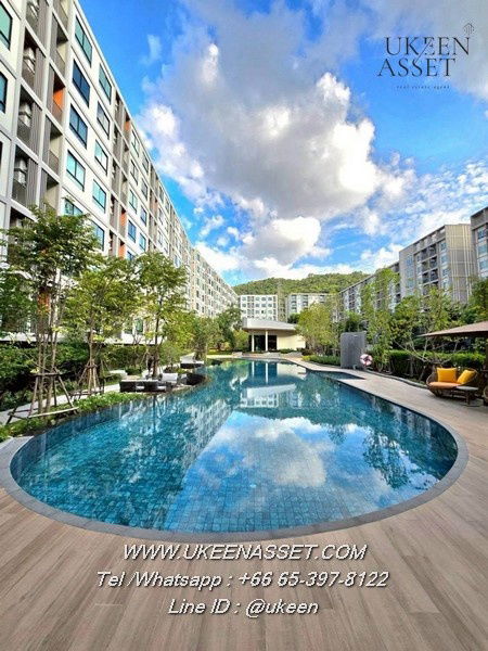 picture UK01-314 For rent (D Condo Vale Sriracha) 8,000 Bath/Month. 1 Bed 25.5 sq m. Building B, 3rd floor | New condo, on Sukhumvit Road - 8/8