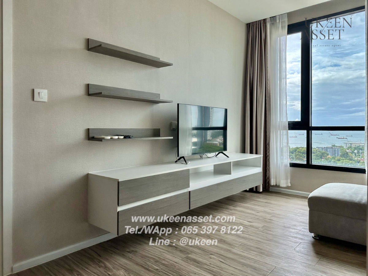 picture UK01-334 Condo for rent: KnightsBridge The Ocean Sriracha, luxury beachfront condo in Sriracha, 2 bedrooms, 57 sq m, 20,000 baht/month - 10/21